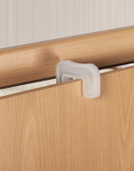70030 Tope De Puerta Transparente Set - 2 Reer - Imagen 2
