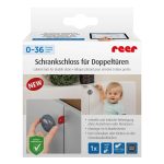 Seguro Para Puerta Doble Gris Reer