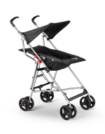 Coche Paraguas Pocket Negro Multikids - Imagen 2