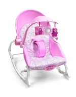 Silla Mecedora Rosa Multikids