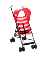 Coche Paraguas Navy Rojo Multikids