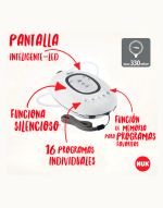 Extractor Electrico Sencillo Nuk Ns - Imagen 3