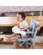 Silla Para Comer Con Elevación Azul Multikids - Imagen 4