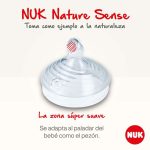 Tetina Nature Sense Silicona Flujo Lento Nuk - Imagen 4