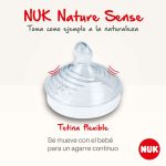 Tetina Nature Sense Silicona Flujo Lento Nuk - Imagen 5