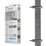 Adaptador Para Puertas Seguridad Antracita Reer