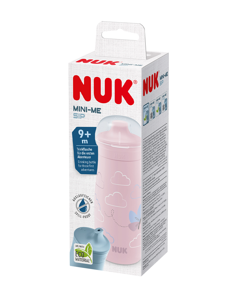 4008600434634-Vaso-Mini-Me-Nuk-300ml-(9m+)-niña. Vaso Mini-Me Nuk 300ml - Imagen 1