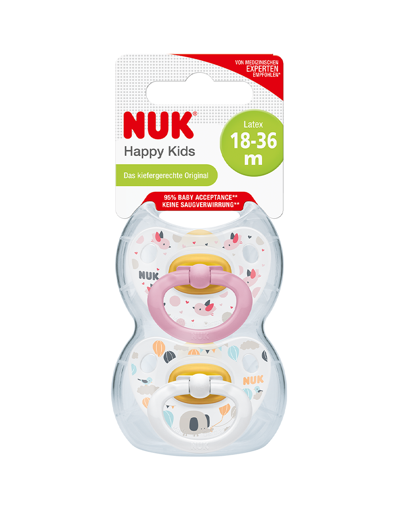 4008600295723 ENTRETENEDOR NUK LATEX #3 (18-36M) niña Entretenedor Nuk Látex #3 (18-36m) - Imagen 1
