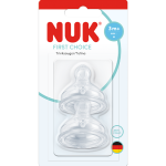 Tetina First Choice Silicona Leche Nuk #2 (3m+)