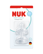 Tetina First Choice Silicona Leche Nuk #1 (0m+)
