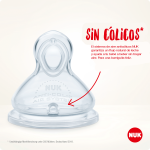 Tetina Cereal Flow Control Nuk # 2 - Imagen 2