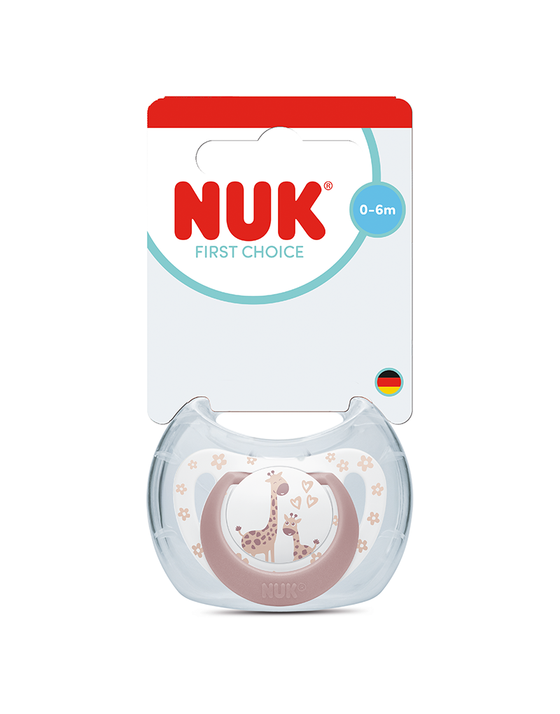 ENTRETENEDOR SILICONA #1 NUK niña. Entretenedor Nuk Silicona #1 (0-6m) x1 - Imagen 1