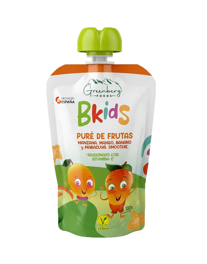 POUCHE MANGO SMOTHIE BKIDS Puré de Manzana Bkids - Imagen 1