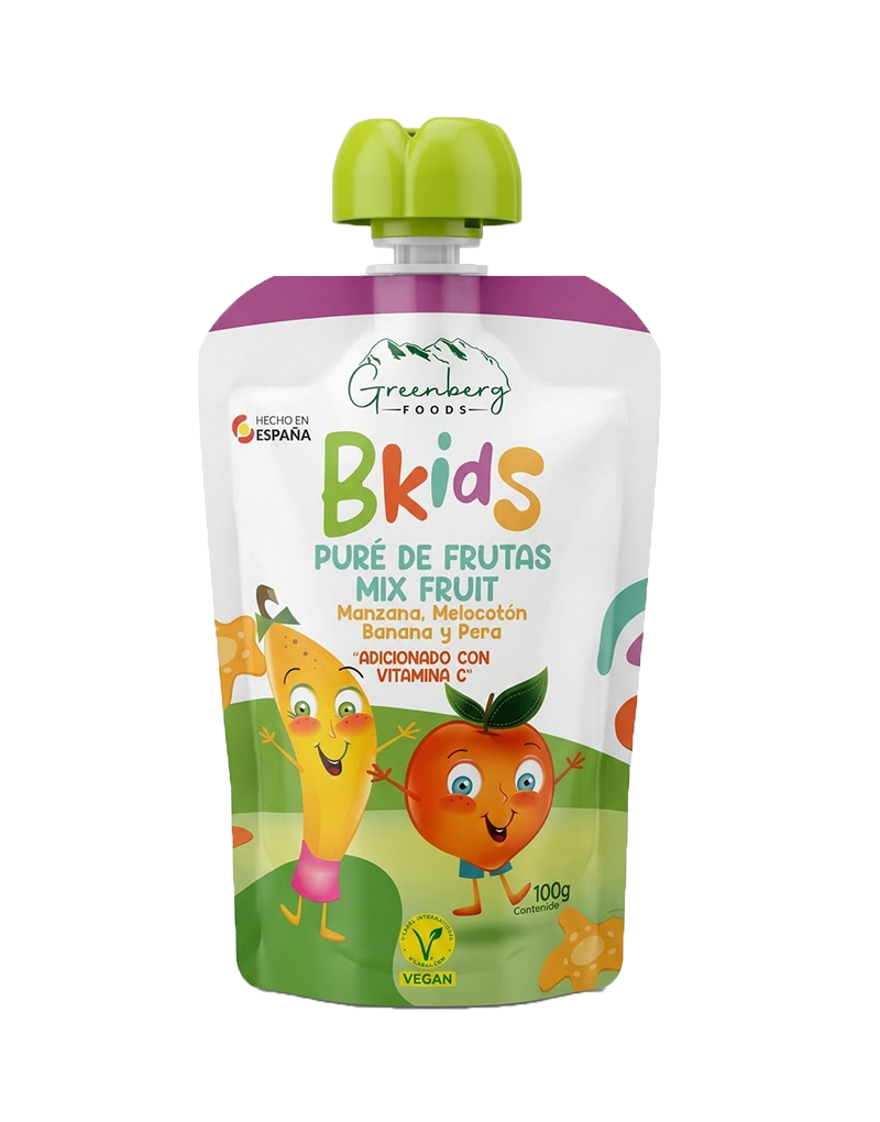 POUCHE MIX FRUIT BKIDS Puré de Mango Smothie Bkids - Imagen 1